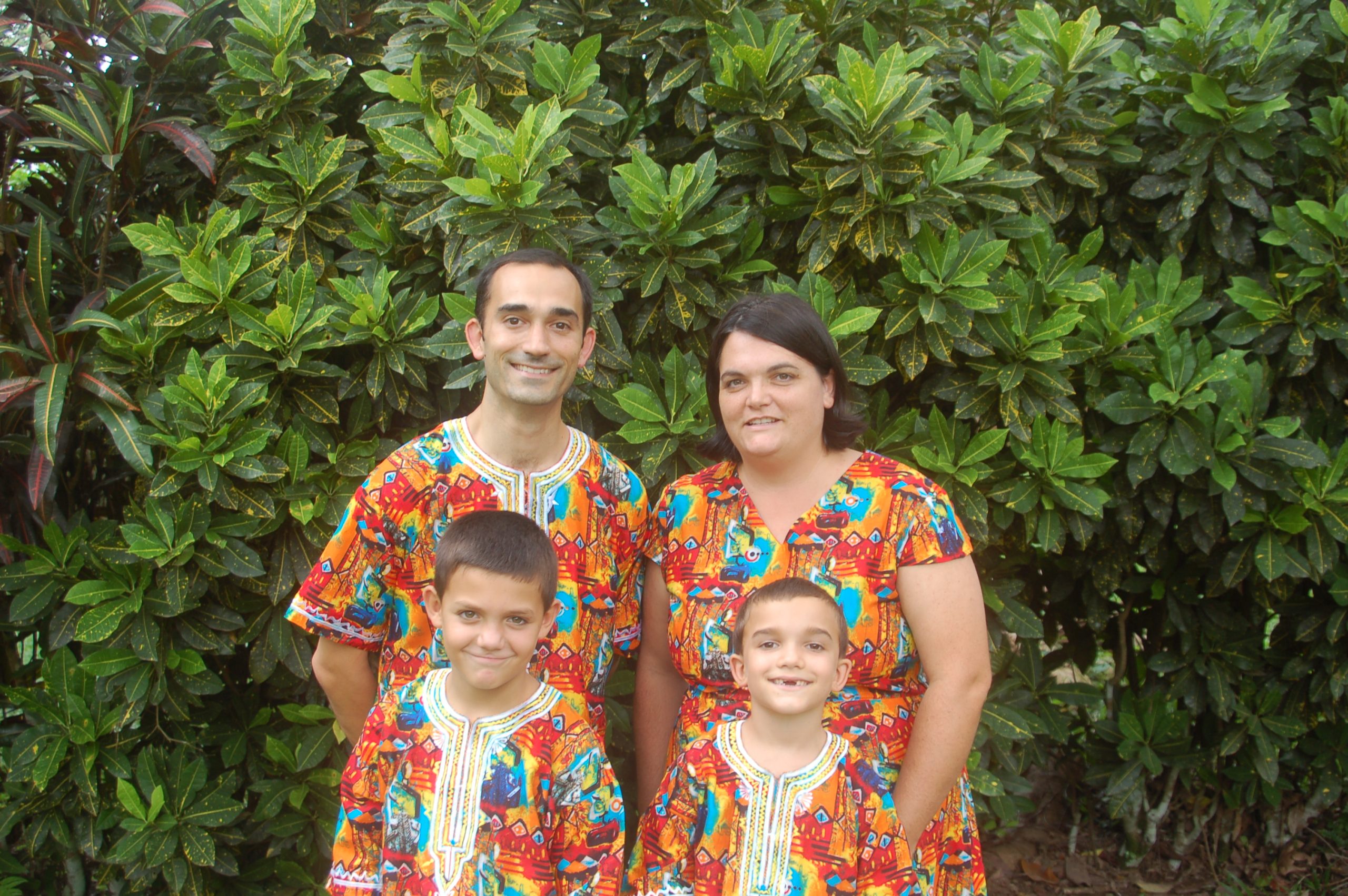 Family in Cameroon